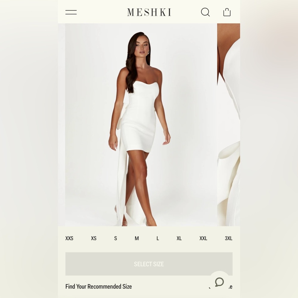 MESHKI - Meredith dress, size medium